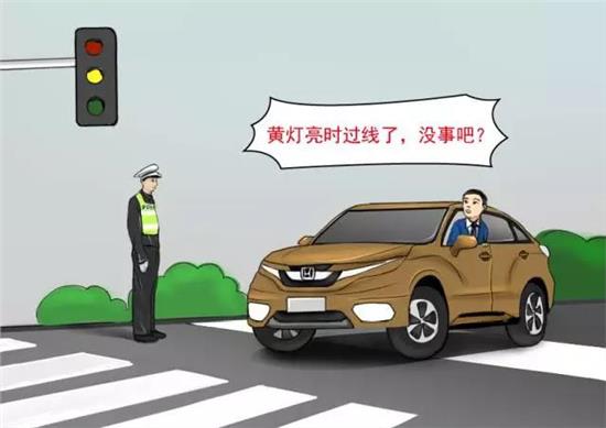 黄灯过线算闯红灯吗(黄灯过线算闯红灯吗黄灯最后一秒)
