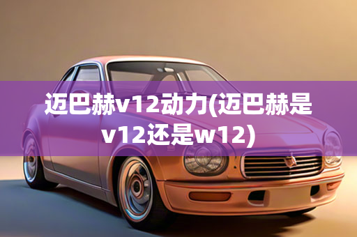 迈巴赫v12动力(迈巴赫是v12还是w12)