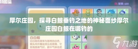 摩尔庄园，探寻白鲸垂钓之地的神秘面纱摩尔庄园白鲸在哪钓的