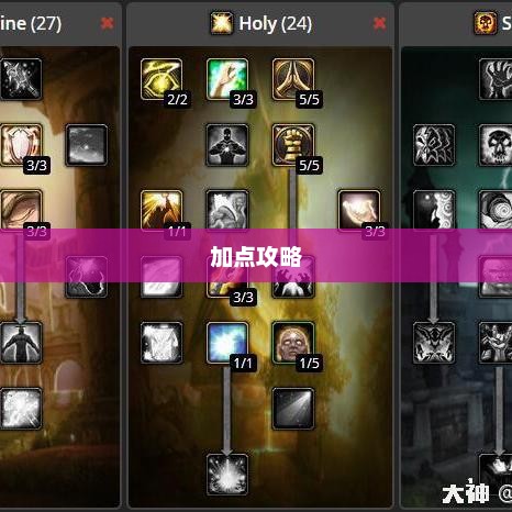 牧师练级天赋，探索与解析牧师练级天赋加点攻略