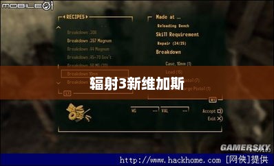 辐射3新维加斯全面攻略辐射3新维加斯加点攻略