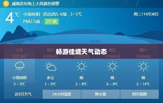 山东威海天气预报，畅游佳境，掌握天气动态