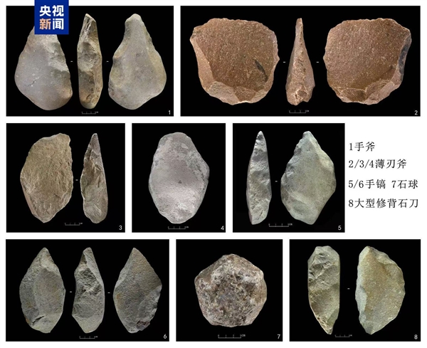 揭秘中原地区史前文明印记，阿舍利石器组合的重大发现，距今十万至四万年前