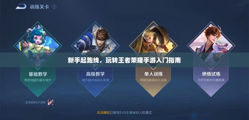 新手起跑线，玩转王者荣耀手游入门指南