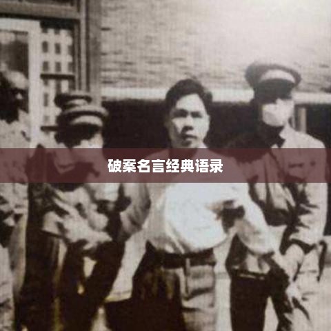 探寻真相之路，破案名言经典语录短句汇总