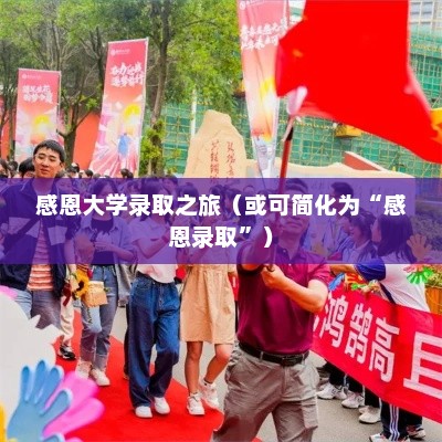 荣耀之路，感恩大学录取之旅