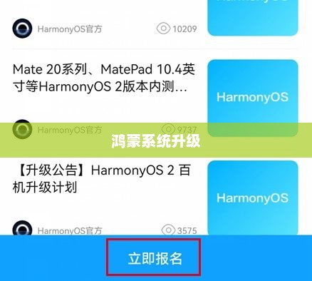 华为手机鸿蒙系统升级全攻略