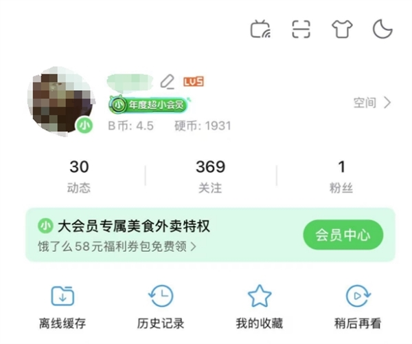 愚人节特供，B站年度小会员特权上线，一年绿钻特权时刻尽享荣耀