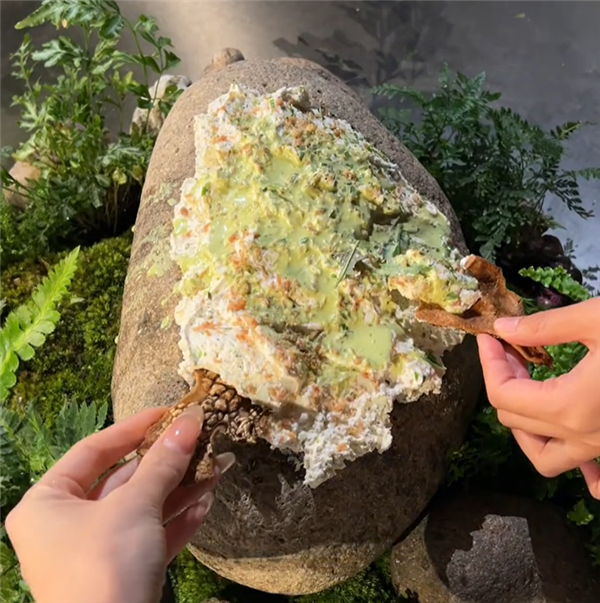上海餐厅甜品惊现大象粪便？博主亲测体验后直言后悔欲退钱