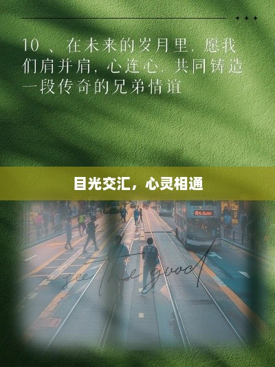 心灵的触碰，通过眼神交流实现的情感连接