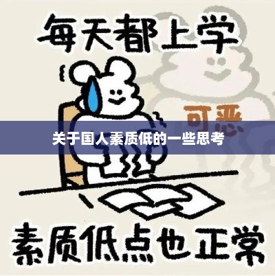 国民素质，探讨与改善的多维度视角