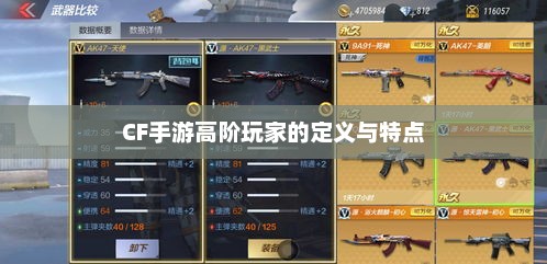 CF手游，探索顶尖玩家的特性和分类标准