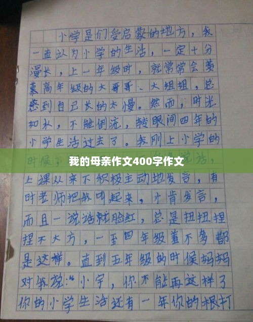 我的母亲，一封跨越时空的情感信件