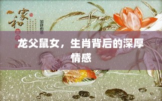 生肖情缘，龙父鼠女的深厚情感纽带