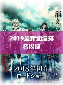 2019最新动漫排名揭晓，2019动漫新势力揭晓
