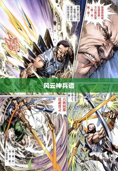 风云神兵谱，风云神兵谱，神秘兵器谱