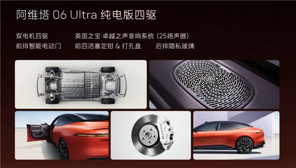 华为系最美轿车 比Model 3便宜4.3万！阿维塔06上市：19.19万起
