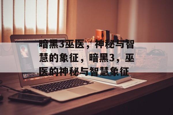 暗黑3巫医，神秘与智慧的象征，暗黑3，巫医的神秘与智慧象征