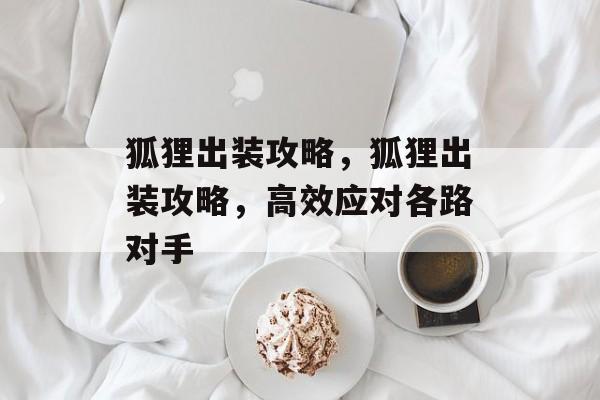 狐狸出装攻略，狐狸出装攻略，高效应对各路对手，狐狸出装推荐，高效应对各路对手的出装攻略