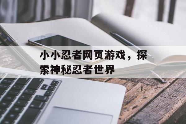 小小忍者网页游戏，探索神秘忍者世界
