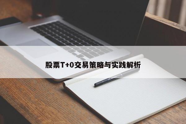 股票T+0交易策略与实践解析