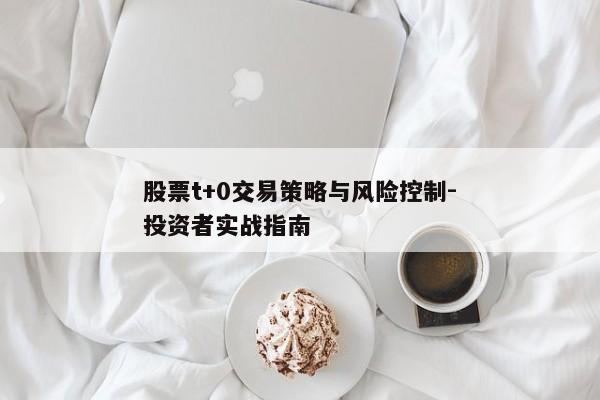 股票t+0交易策略与风险控制-投资者实战指南