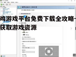 四、游戏安装后的设置优化